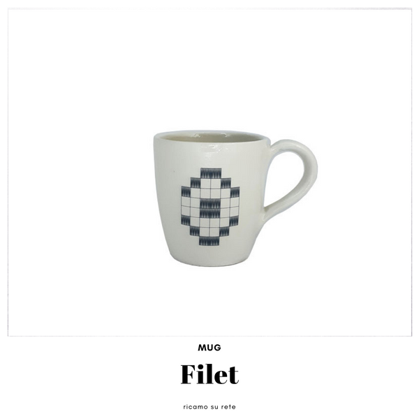 Mug in ceramica Filet