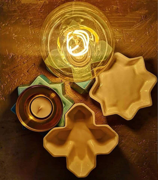 Lampada da tavolo in ceramica Dettagli